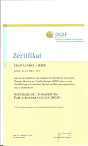 DGSF Zertifikat